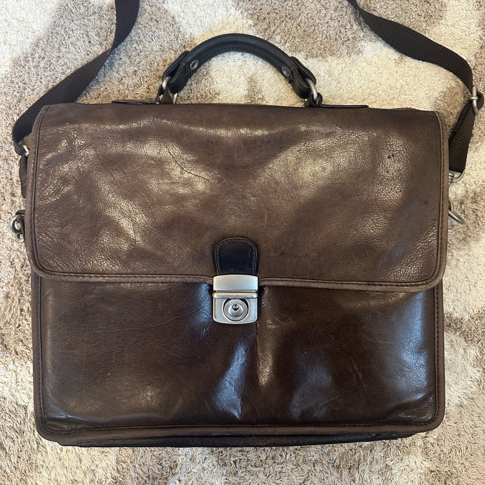 Wilson’s Leather Briefcase/Organizer - Picture 2 of 14